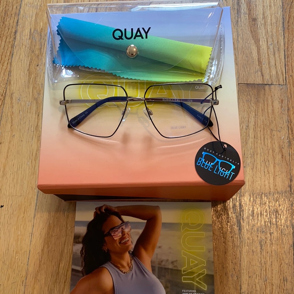 Quay Australia x Ashley Graham Blue Light Glasses